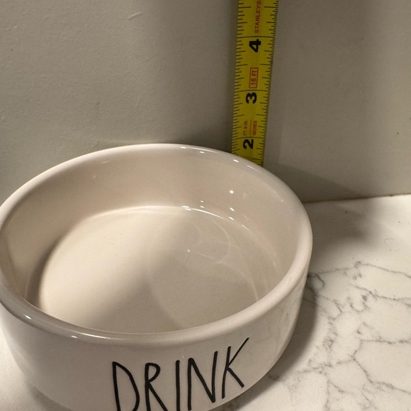 Rae Dunn White Pet Bowl Set - Picture 8 of 8